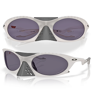 Óculos De Sol Oakley Plantaris Prizm Grey Branco OO9437