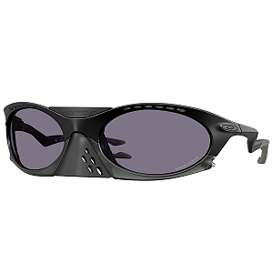 Óculos De Sol Oakley Plantaris Prizm Grey Preto Fosco