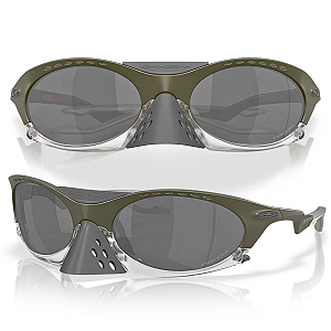 Óculos De Sol Oakley Plantaris Prizm Grey Verde Musgo OO9437