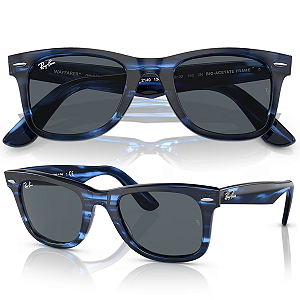 Óculos De Sol Ray Ban Wayfarer Bio-Based RB2140 Tamanho 50