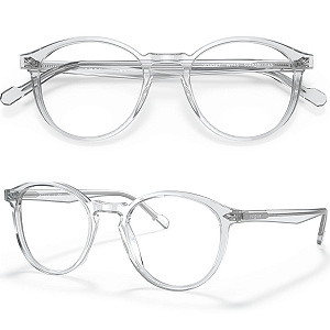 Armação Para Óculos De Grau Vogue Transparente Demo Lens Tamanho 50