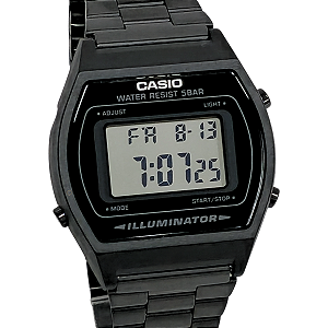 Relógio Casio Digital Vintage Unissex Preto B640WB-1ADF