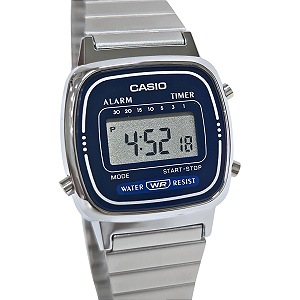 Relógio Casio Digital Vintage Mini Feminino LA670WA-2DF