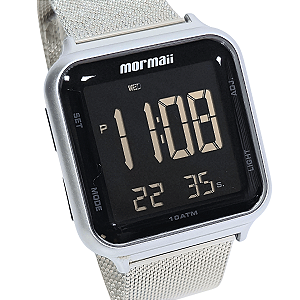 Relógio Mormaii Digital Prateado MO6600AK/7K