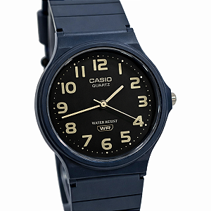 Relógio Casio Analógico Unissex Azul Marinho MQ-24UC-2BDF