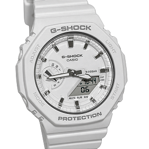 Relógio Casio Analógico e Digital G-Shock Feminino Branco GMA-S2100-7ADR