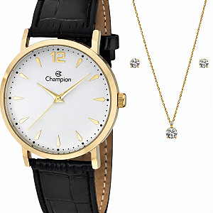 Relógio Champion Analógico Unissex Dourado CH22715M