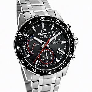 Relógio Casio Edifice Analógico Masculino Prateado EFV-540D-1AVUDF