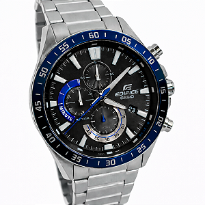 Relógio Casio Edifice Analógico Masculino Prateado EFV-620D-1A2VUDF