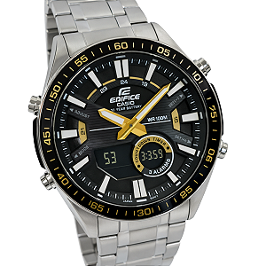 Relógio Casio Analógico e Digital Edifice Masculino EFV-C100D-1BVDF
