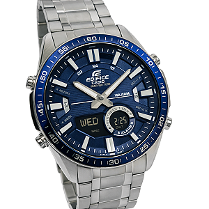 Relógio Casio Analógico e Digital Edifice Masculino EFV-C100D-2AVDF