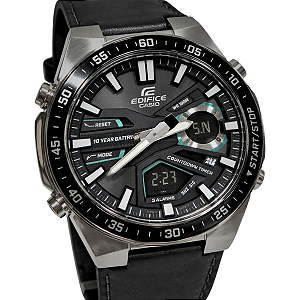 Relógio Casio Analógico e Digital Edifice Masculino EFV-C110L-1AVDF