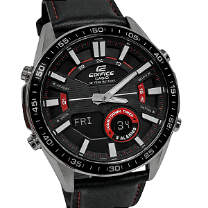 Relógio Casio Analógico e Digital Edifice Masculino EFV-C100L-1AVDF