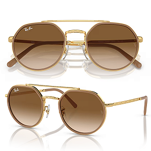 Óculos De Sol Ray Ban Vintage RB3765 Tamanho 53