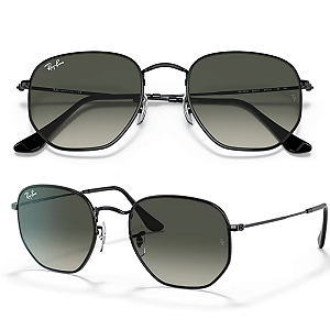 Óculos De Sol Ray Ban Hexagonal RB3548 Tamanho 51