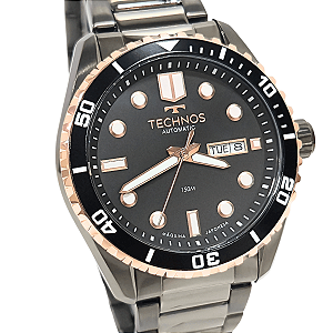 Relógio Technos Masculino Automático Bicolor 8205OY/1P