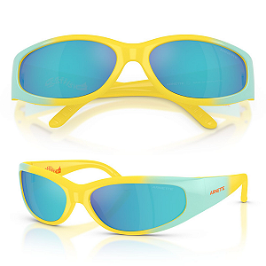 Óculos De Sol Arnette Catsifh Amarelo AN4302 Tamanho 62