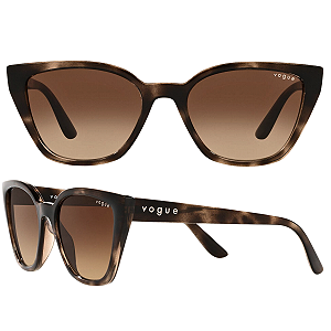 Óculos De Sol Vogue Havana VO5417SL Tamanho 56