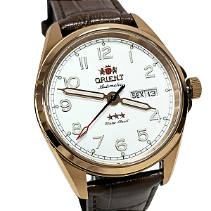 Relógio Orient Masculino Analógico 3 Estrelas YN6RC006 S2NX