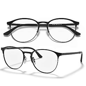 Armação Para Óculos De Grau Ray Ban RX6375 Tamanho 53