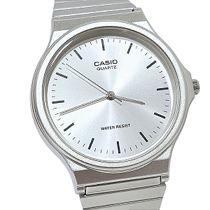 Relógio Casio Feminino Analógico Prateado Casual MQ-24D-7EDF