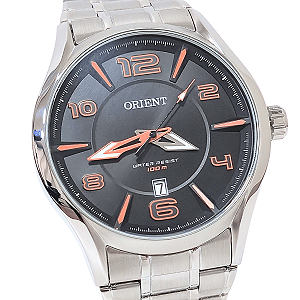 Relógio Orient Masculino Analógico Prateado MBSS1318 POSX
