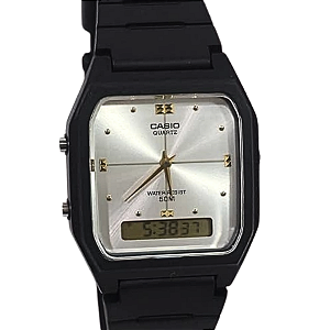 Relógio Casio Analógico e Digital Unissex AW-48HE-7AVDF