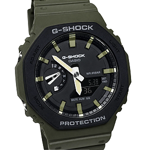 Relógio Casio Analógico e Digital G-Shock Masculino GA-2110SU-3ADR
