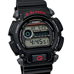 Relógio Casio G-Shock Masculino Preto DW-9052-1VDR
