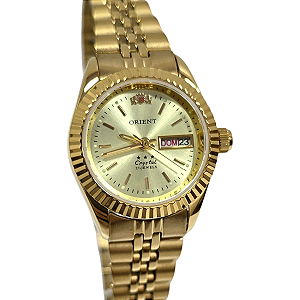 Relógio Orient Automático Feminino Dourado 559EB1NH C1KX