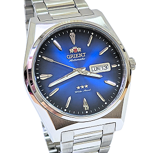 Relógio Orient Masculino Automático Três Estrelas F49SS013NH D1SX