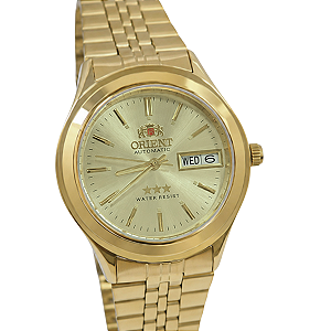 Relógio Orient Automático Masculino Dourado EM03-A0NH C1KX