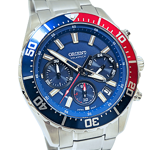 Relógio Orient Masculino Solartech Cronógrafo MBSSC288 DVSX
