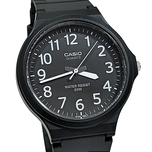 Relógio Casio Masculino Analógico Preto MW-240-1BVDF