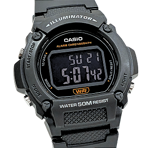 Relógio Casio Masculino Digital Standard Esportivo W-219H-8BVDF