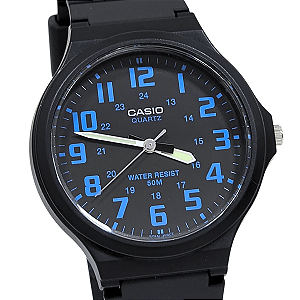 Relógio Casio Masculino Youth Analógico Preto MW-240-2BVDF