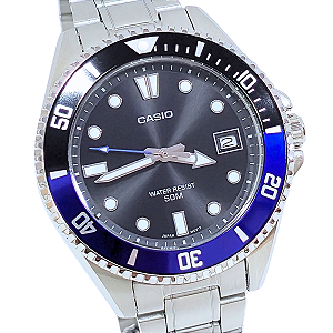 Relógio Casio Masculino Duro 38 mm Analógico MDV-10D-1A2VDF