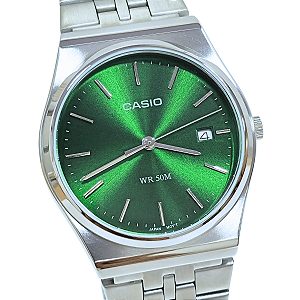Relógio Casio Masculino Analógico Collection Prateado MTP-B145D-3AVDF