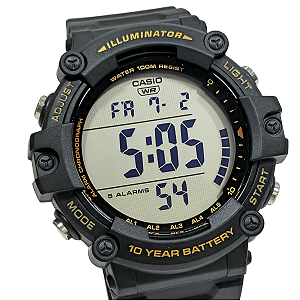 Relógio Casio Masculino Digital Standard AE-1500WHX-1AVDF