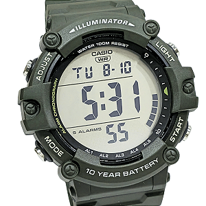 Relógio Casio Masculino Digital Standard AE-1500WHX-3AVDF