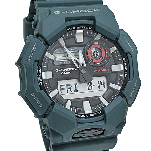 Relógio Casio Masculino Anadigi G Shock Carbon GA-010-2ADR