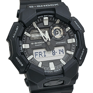 Relógio Casio Masculino Anadigi G Shock Carbon GA-010-1ADR