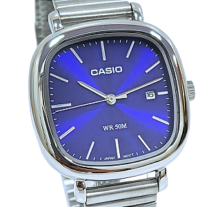 Relógio Casio Feminino Analógico Prateado Collection LTP-B166D-2AVDF