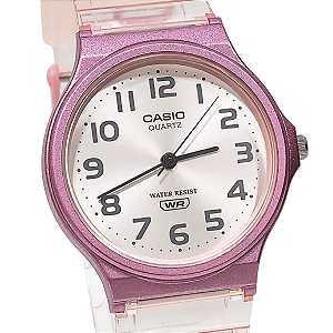 Relógio Casio Feminino Analógico Standard Rosa MQ-24S-4BDF