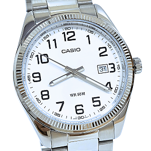 Relógio Casio Masculino Analógico Collection Branco MTP-1302PD-7BVEF