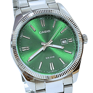 Relógio Casio Masculino Analógico Collection Verde MTP-1302PD-3AVEF
