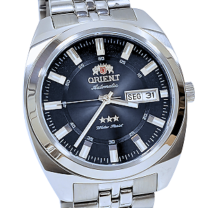 Relógio Orient Masculino Automático Três Estrelas Heritage YN6SS005 P1SX