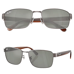 Óculos de Sol Ray-Ban Cobre Polido RB3750 92594062