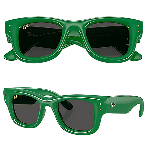 Óculos de sol Ray-Ban Wayfarer Puffer A$AP Rocky Verde RB4940 68348747