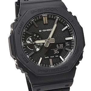 Relógio Casio Masculino Anadigi G Shock Luxe Black GA-2100LXB-1ADR